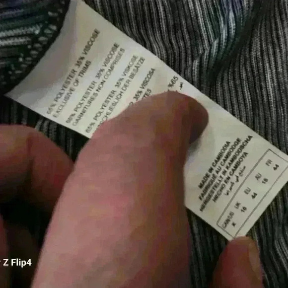 In every story off the shoulder stripped top - Picture 5 of 5